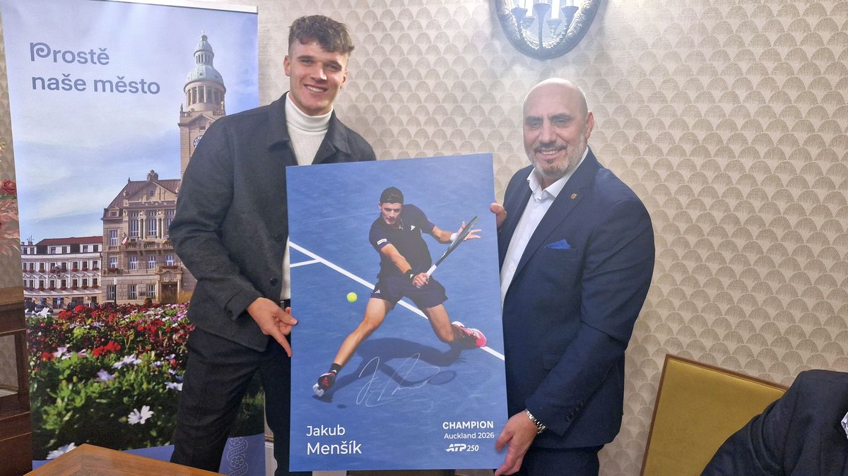 Menšík se po zranění vrací na kurty. Své cíle neprozradil ani rodičům