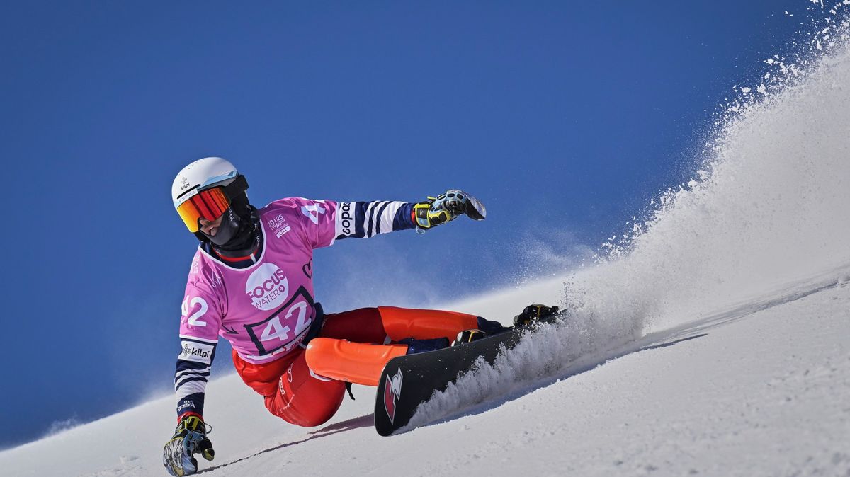 Soupeř na něm „otestoval“ ostrost hran, český snowboardista závodil s časem. A teď to tam pošlu, slibuje