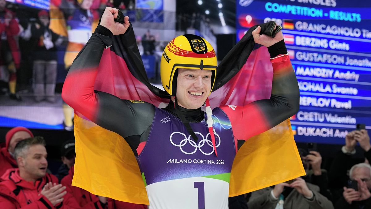 Němci slaví zlato, český sáňkař zůstal na chvostu