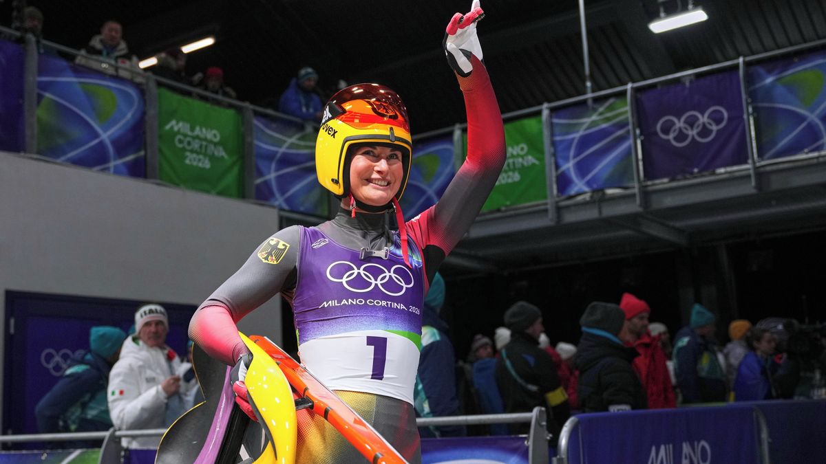 Německá mistryně světa Taubitzová ovládla olympijský závod sáňkařek