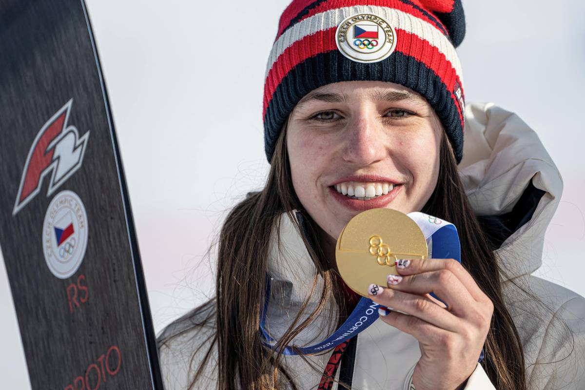 Pokud jde o manikúru, Zuzana Maděrová byla na medaili připravena.