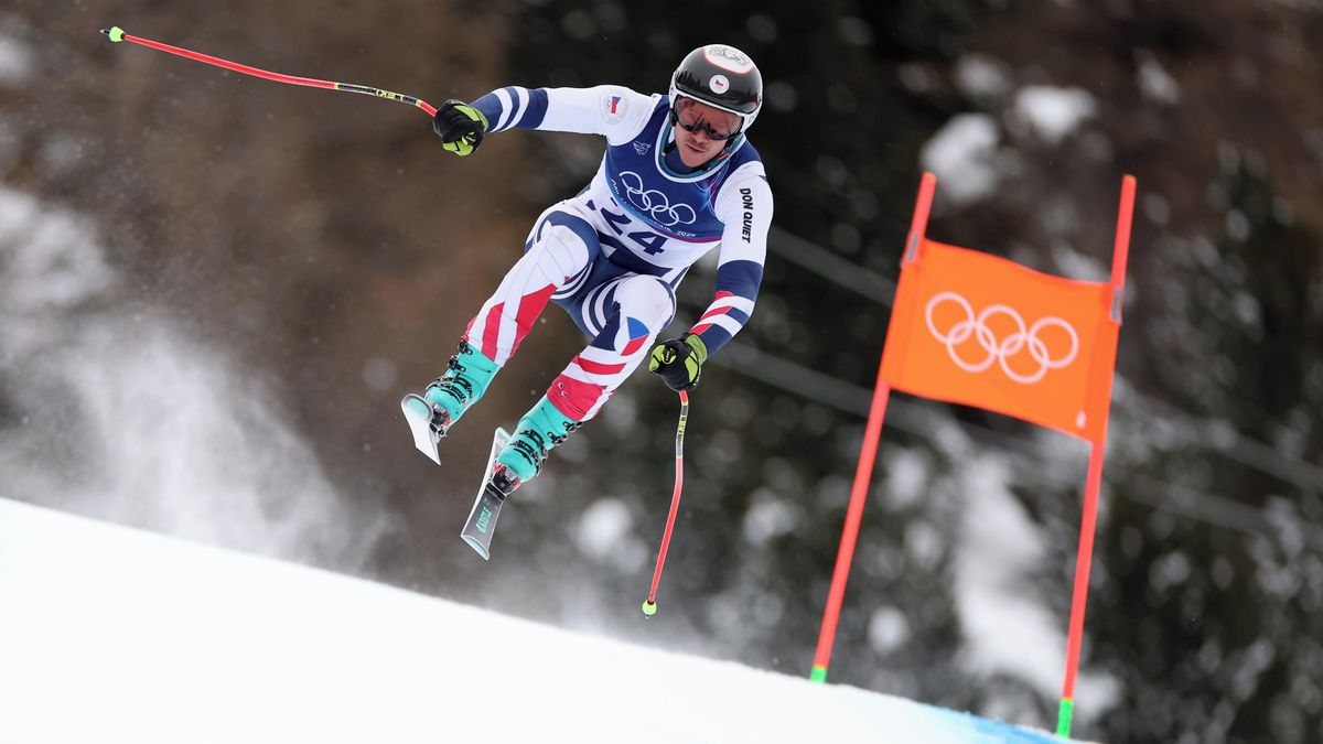 Zabystřan začal finální přípravu třicátým místem v tréninku sjezdu