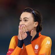 Femke Koková bere z kilometru stříbro.  