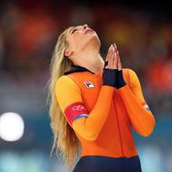 Jutta Leerdamová je olympijskou vítězkou, navíc v nejrychlejším čase v historii Her.