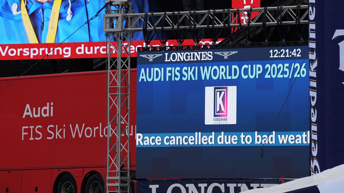 Superobří slalom v Ga-Pa se kvůli nepřízni počasí neuskuteční