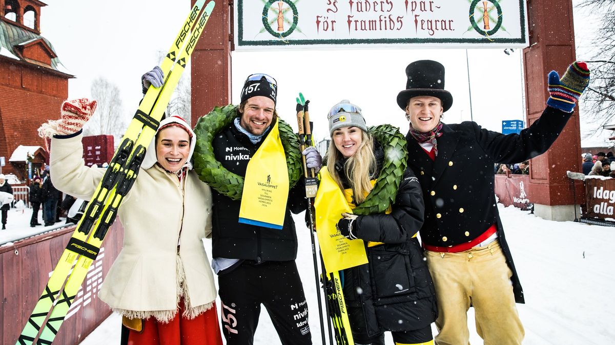 Norská lyžařka Fletenová vyhrála potřetí slavný Vasův běh