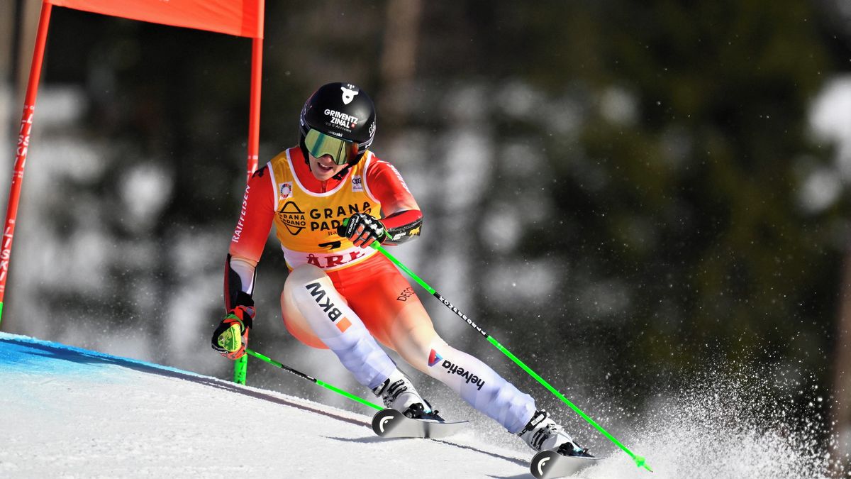 Rastová vede po prvním kole obří slalom SP v Aare před Scheibovou