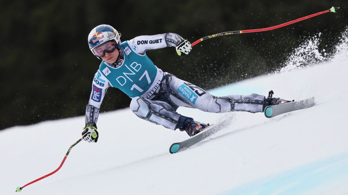 Ledecká dojela v tréninku na poslední sjezd Světového poháru čtvrtá