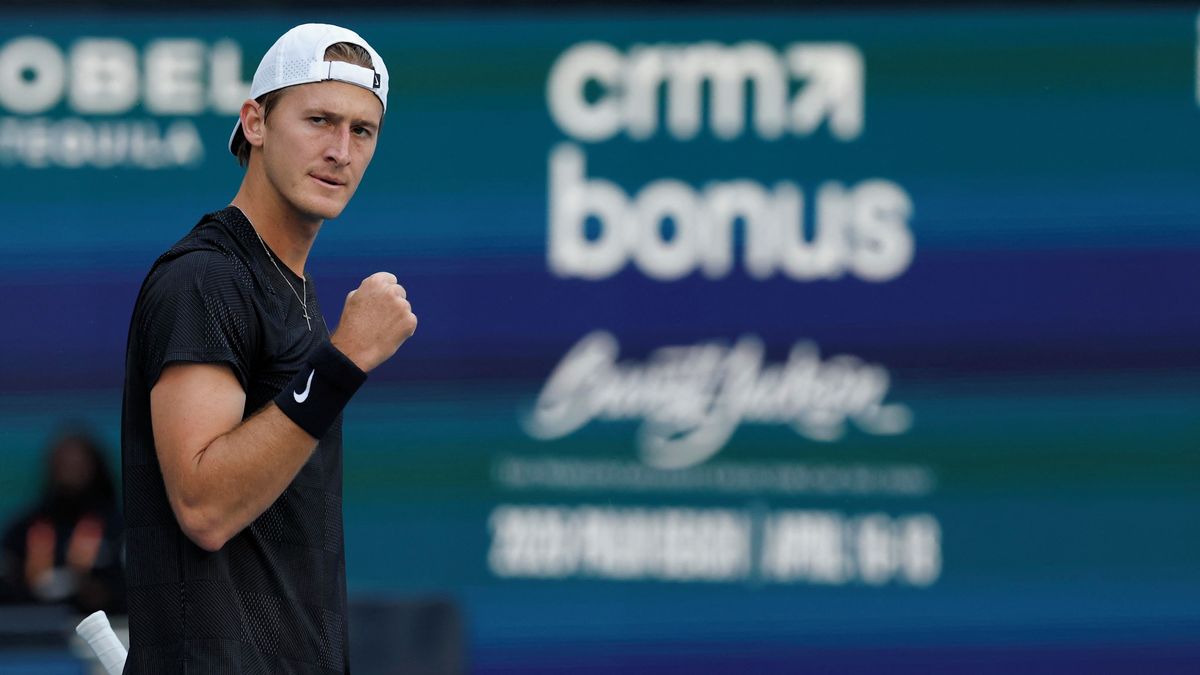 Životní výhra. Potomek českých rodičů senzačně v Miami vyřadil světovou jedničku