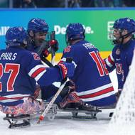 Josh Pauls zvýšil americké vedení na 4:1. 