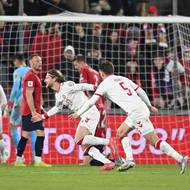 Kasper Høgh po pár minutách na hřišti srovnal na 2:2.