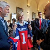 <p></p>
<p>Prezident Petr Pavel přijal sportovkyně a sportovce, kteří reprezentovali Českou republiku na zimních olympijských a paralympijských hrách, 31. března 2026, Praha.</p>
<p></p>