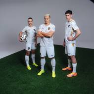 Nové venkovní dresy fotbalové reprezentace.