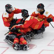 Číňané slaví rozdílovou branku v utkání o bronz na paralympiádě