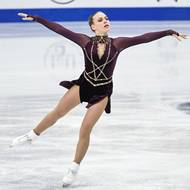 Estonská krasobruslařka Nina Petrokinová