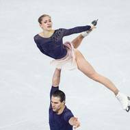 Německá sportovní dvojice Minerva Fabienne Haseová a Nikita Volodin