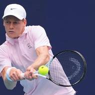 Italský tenista pro sebe urval první set