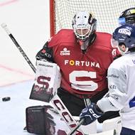 Josef Kořenář v brance Sparty.