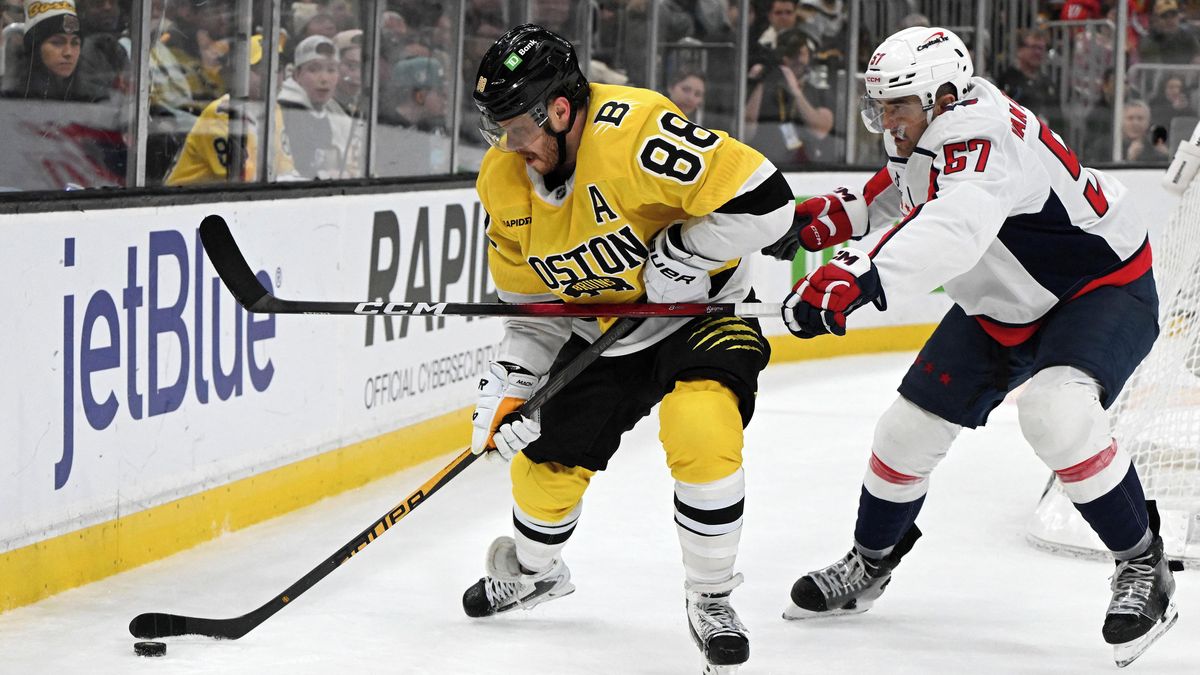 Zacha a Pastrňák ničili Washington