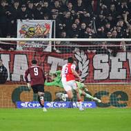 Tomáš Chorý nekompromisně proměnil penaltu. 