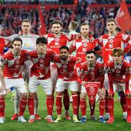 Základní sestava Mohuče pro zápas s Olomoucí. 