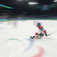 Opora české reprezentace Michal Geier před zápasem.