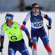 Simona Bubeníčková během biatlonové stíhačky