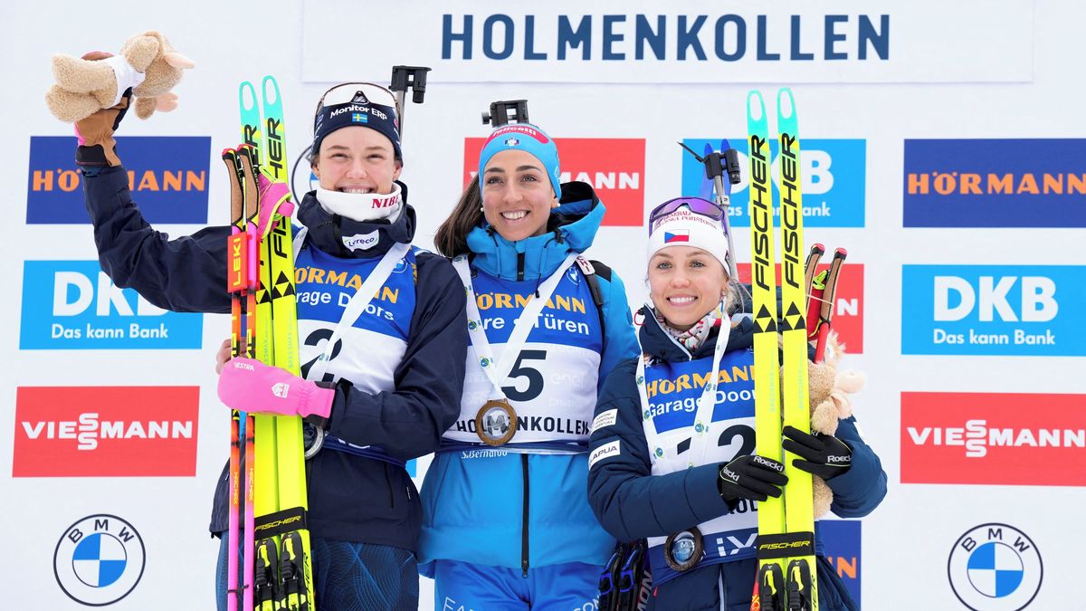 Krásná biatlonová tečka. Voborníková navázala na olympijský bronz