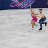 Čeští tanečníci Natálie Taschlerová a Filip Taschler