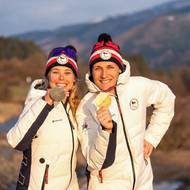 Carina Edlingerová si s trasérem Alexandrem Paťavou dojela pro dvě paralympijské medaile