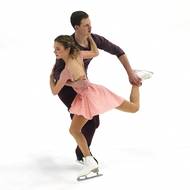 Americká sportovní dvojice Alisa Jefimovová a Misha Mitrofanov