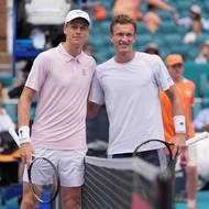 Předzápasový snímek obou finalistů