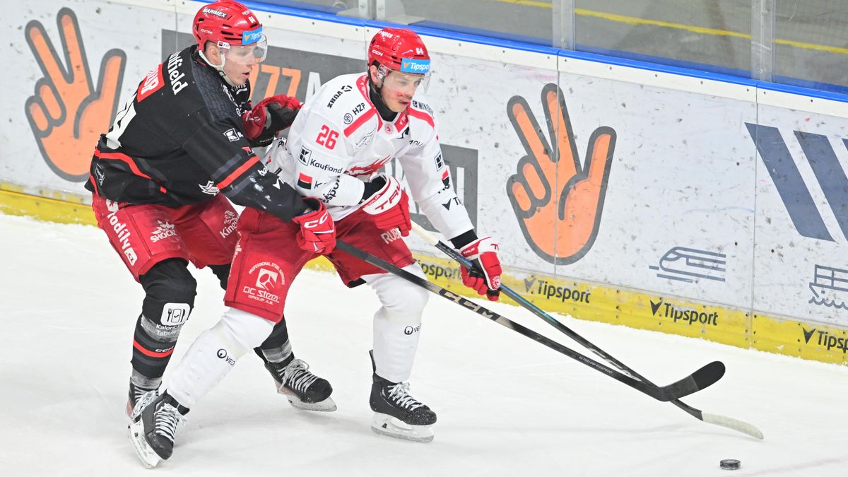 Videomomenty. Série Ocelářů s Hradcem Králové se stěhuje do Třince, který může přidat třetí výhru