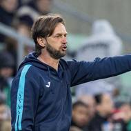 Trenér Karviné Marek Jarolím během duelu s Plzní 