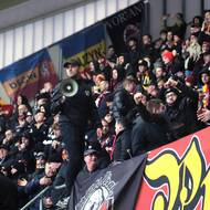 Fanoušci Sparty v Alkmaaru.