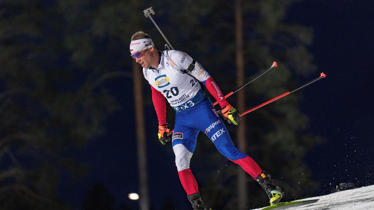 Krčmář ještě s biatlonem nekončí. Manželka mu řekla, ať závodí dál
