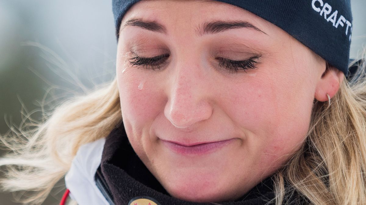 Manžel dostal rakovinu, ona je těhotná. Biatlonová šampionka prožívá emoce jako na horské dráze