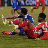 Matěj Hadaš z Olomouce a Phillipp Mwene z Mohuče.