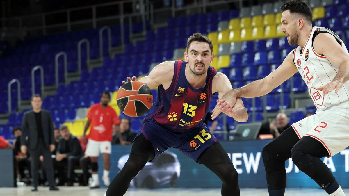 Basketbalisté Barcelony padli v Eurolize s Hapoelem a prohráli počtvrté za sebou