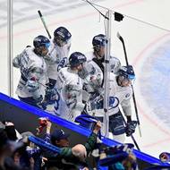 Plzeňská radost z druhého gólu.