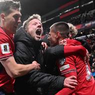 Lukáš Červ měl spoustu energie na oslavy.