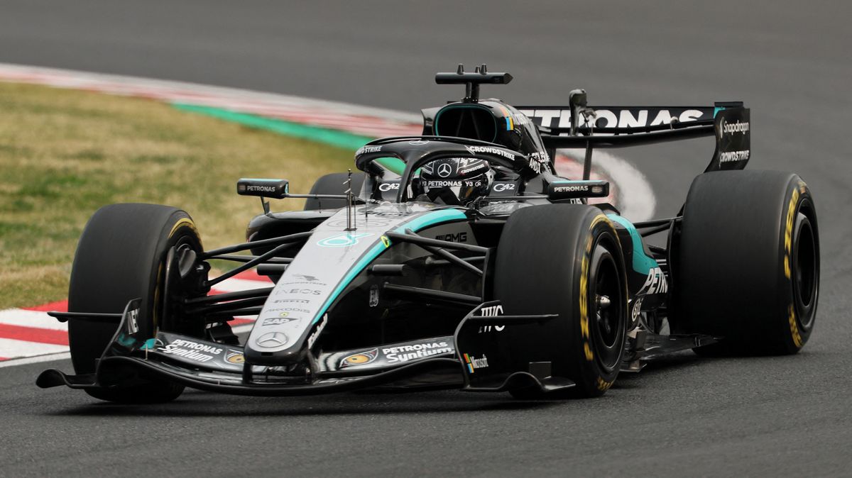 Vybírám si smůlu za celý tým, zoufá si Russell po čtvrtém místě v Japonsku