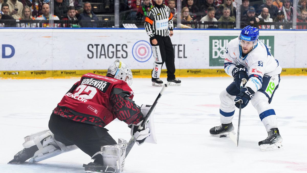 Ztráta pro Kladno. Ujčík zastavil jeho útočníkovi činnost