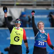 Česká závodnice Simona Bubeníčková by bez traséra Davida Šrůtka byla na trati absolutně ztracená