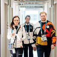 Trenér parahokejistů Jakub Novotný v paralympijské vesnici