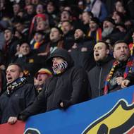 Fanoušci Sparty v Alkmaaru.