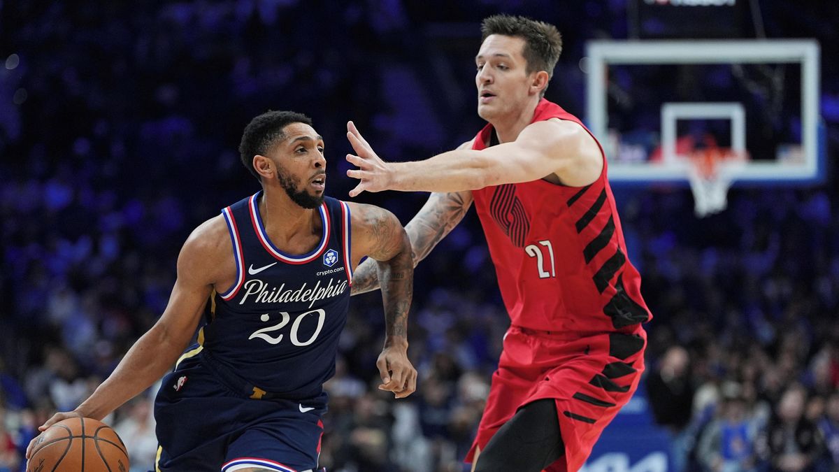 Basketbalisté Portlandu prohráli s oslabenou Philadelphií, nepomohlo jim ani devět bodů Krejčího