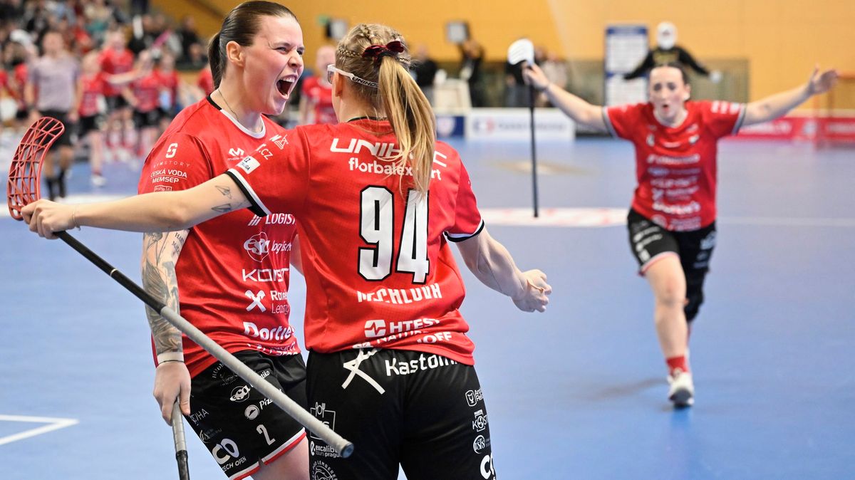 Florbalistky Vítkovic a Střešovic postoupily do semifinále extraligy