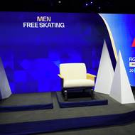 Zákulisí v O2 Aréně před startem MS 2026 v krasobruslení, dne 23. března 2026 v Praze.