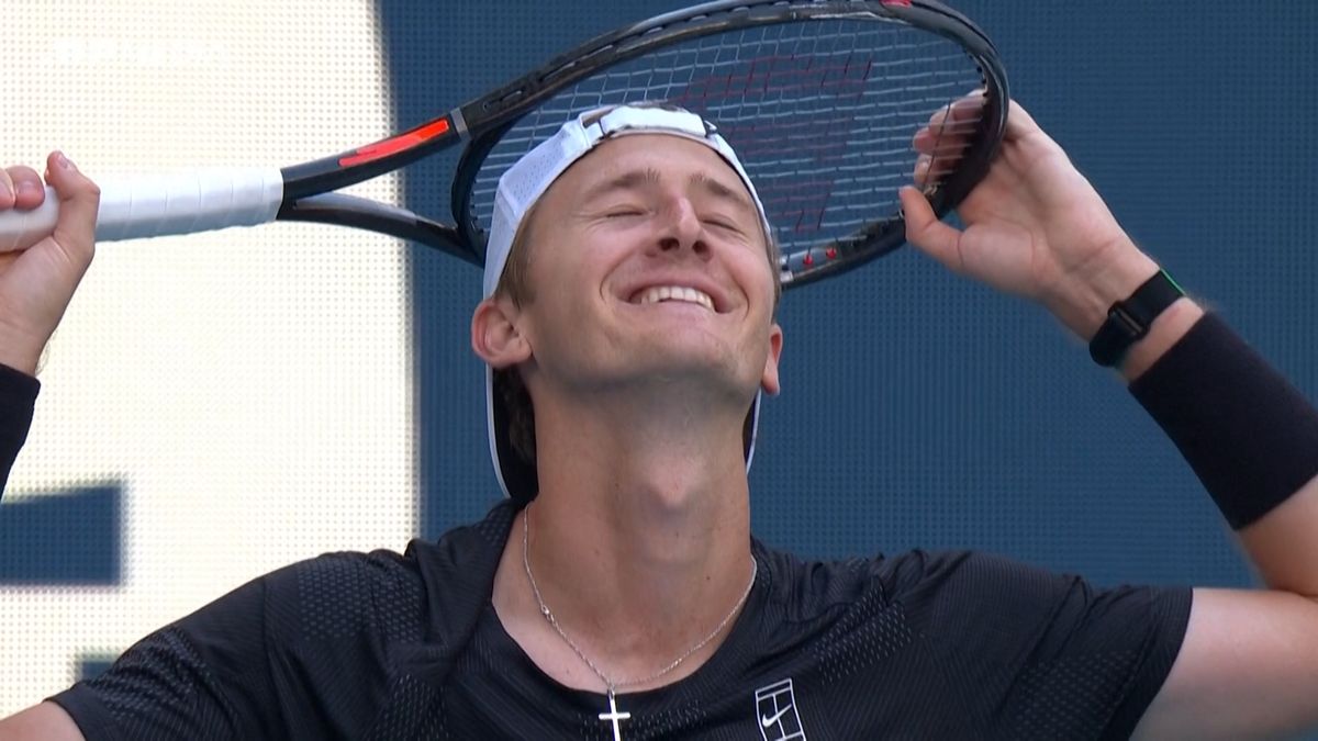 Životní výhra. Potomek českých rodičů senzačně v Miami vyřadil světovou jedničku